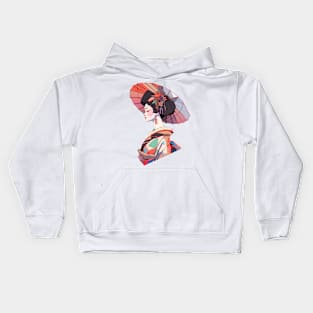 Umbrella of Tranquility Kids Hoodie